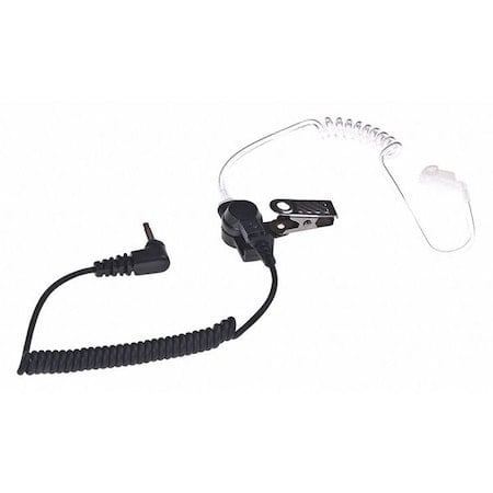 Ear Loop Earpiece, Black, Acoustic Tube MPN:SP-AT1