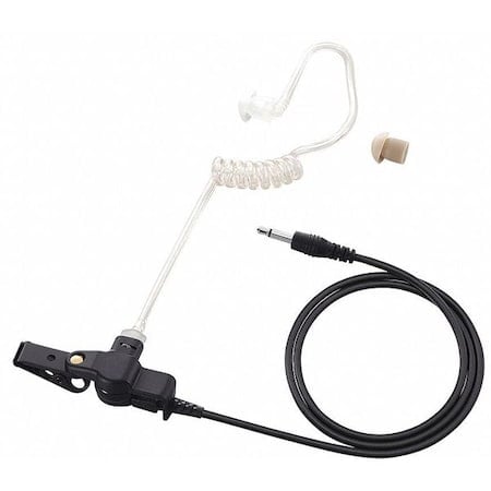 Ear Loop Earpiece, Black, 25