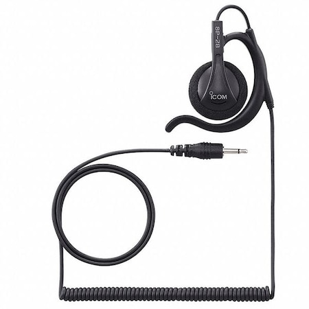 Ear Loop Earpiece, Black, 45