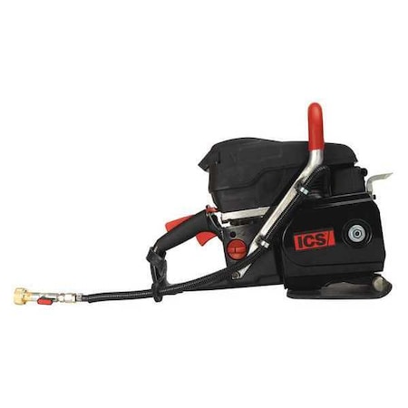 Gas Concrete Chain Saw, 6.4 HP, 12