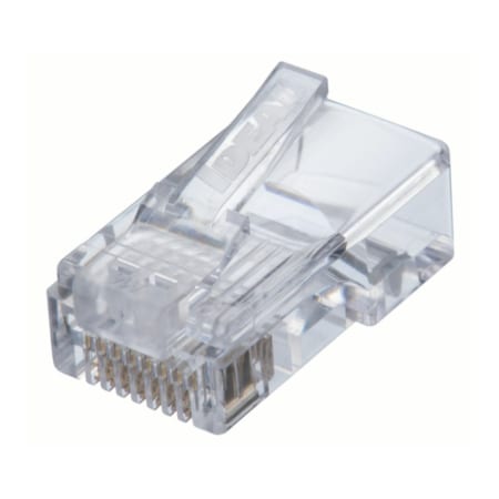 Cat5E Feedthru Rj45Modplg, PK25 MPN:85-370