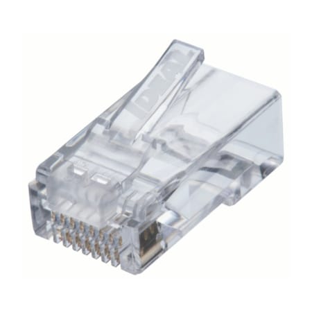 Cat6 Feedthru Mod Plug 100/Jar, PK100 MPN:85-377J