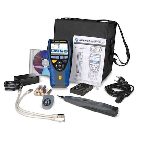 LanXPLORER PRO Kit w/Remote, Cords, Case MPN:R150001