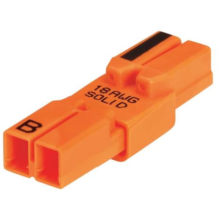 BallastDisconnects, Org, PushIn, 600V, PK100 MPN:30-082