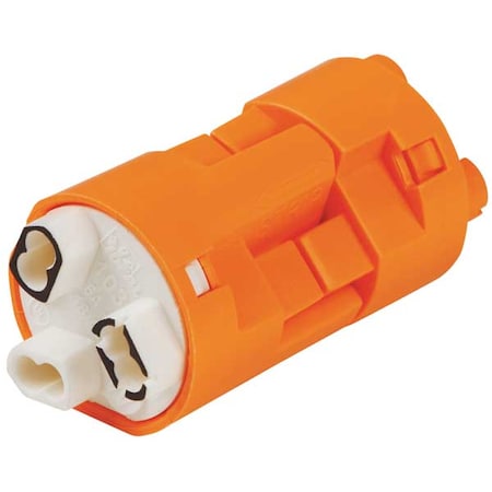 BallastDisconnect, Org, PushIn, 600V, PK1000 MPN:30-103X