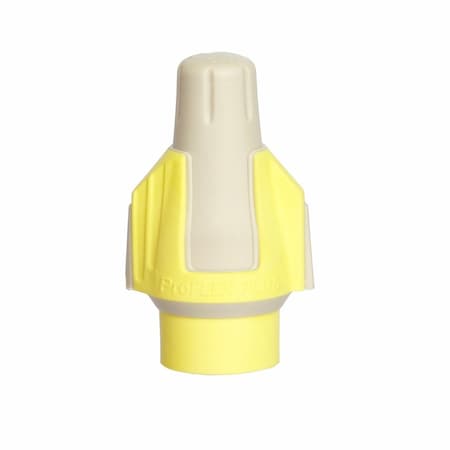 Twist-On Wire Connector, 10 AWG Max, Tan, Yellow, None Insulation, 1, 000 V, 25 PK MPN:30-1045S