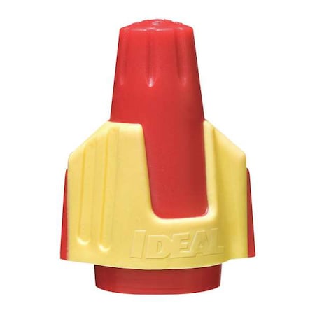 Twist-On Wire Connector, 8 AWG Max, Red, Tan, Polypropylene with TPE Overmold Insulation, 600 V MPN:30-244J