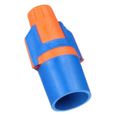 Twist-On Wire Connector, 12 AWG Max, Blue, Orange, Polypropylene with TPE Overmold Insulation MPN:30-343