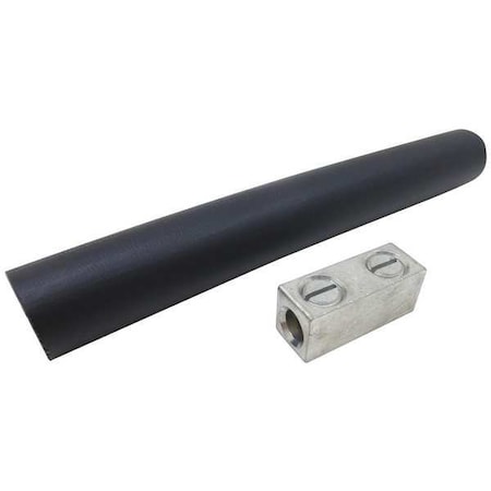 Wire Connector Kit, 2 AWG Max, Black, Cross-Linked Polyolefin Insulation, 600 V MPN:46-401