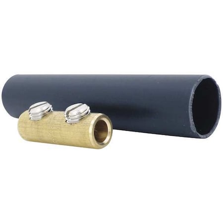 Wire Connector Kit, 2 AWG Max, Black, Cross-Linked Polyolefin Insulation, 600 V MPN:46-405