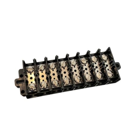 Power Distribution Block, 8 Pole, 600 V AC, Surface Mount MPN:89-508
