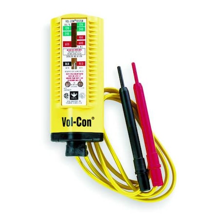 Voltage, Continuity Tester, 600VAC, 600VDC MPN:61-076