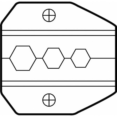 Replacement Die, For Type F (RG6, RG59) MPN:30-582