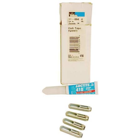 Fish Tape, Round, Steel, 3-1/2 in. L MPN:31-094