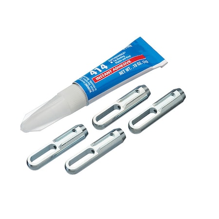 Fish Tape, Round, Steel, 3 in. L MPN:31-158