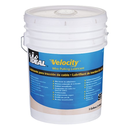 5 gal Cable and Wire Pulling Lubricants Bucket Ivory MPN:31-278