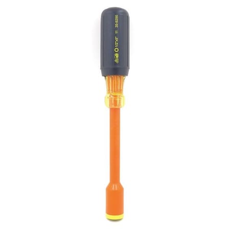 Nut Driver, 1/2 in., Solid, Ins, 5 in. MPN:35-9296