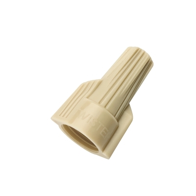 100 Per Box Tan Twisterwire Connector MPN:30-341