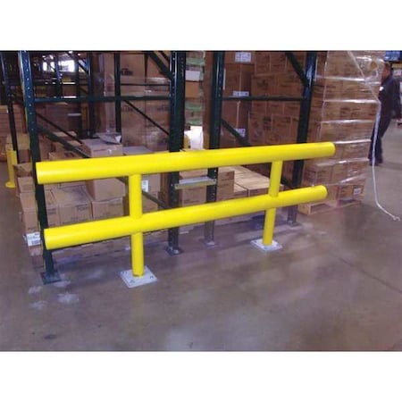 Guard Rail System, 8 ft. L, 36 In. H MPN:HGR-2-096-36-C-18