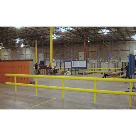 Guard Rail System, 12 ft. L, 36 In. H MPN:HGR-2-144-36-C-12
