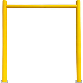 Ideal Shield® Goal Post Dock Door Guard Steel & HDPE Plastic Yellow 168