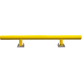 Ideal Shield® Heavy Duty One-Line Guard Rail Steel & HDPE Plastic 120