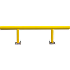 Ideal Shield® Heavy Duty One-Line Guard Rail Steel & HDPE Plastic 120