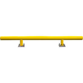 Ideal Shield® Heavy Duty One-Line Guard Rail Steel & HDPE Plastic 144