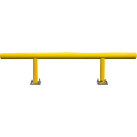 Ideal Shield® Heavy Duty One-Line Guard Rail Steel & HDPE Plastic 144