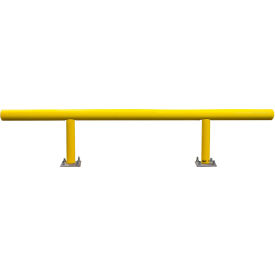 Ideal Shield® Standard One-Line Guard Rail Steel & HDPE Plastic 120