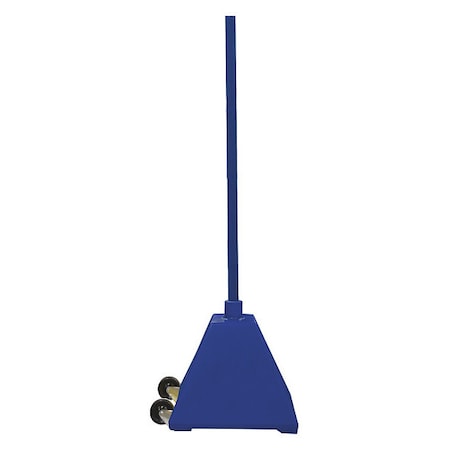 Sign Base, HDPE, Blue MPN:BPB-BL-96-BL W/WHEELS