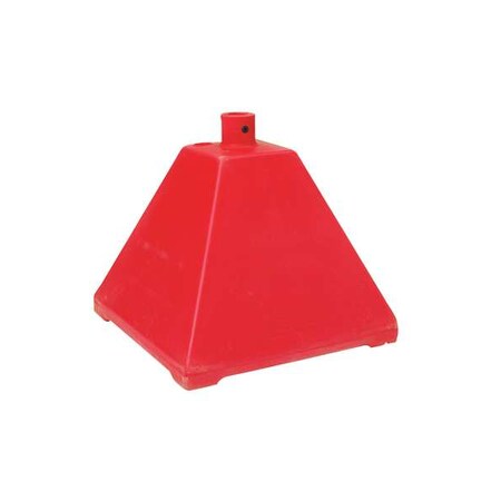 Sign Base, HDPE, Red MPN:BPB-RD