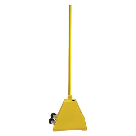 Sign Base, HDPE, Yellow MPN:BPB-YL-96-YL W/ WHEELS