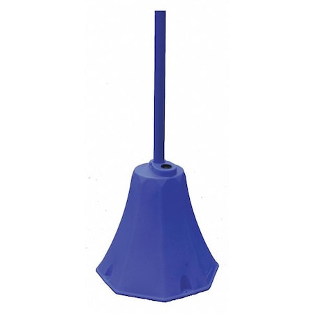 Sign Base, Polyethylene, Blue MPN:OCT-BL-96-BL