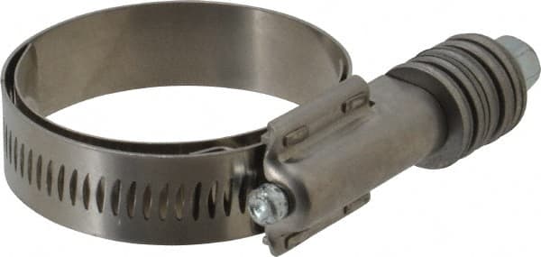 Worm Gear Clamp: 1-1/4 to 2-1/8