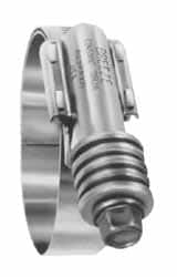 Worm Gear Clamp: 3-1/4 to 4-1/8