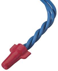 Wing Twist-On Wire Connector: Red, Flame-Retardant, 2 AWG MPN:30-452J