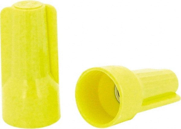 Standard Twist-On Wire Connector: Yellow, Flame-Retardant, 3 AWG MPN:B1-1