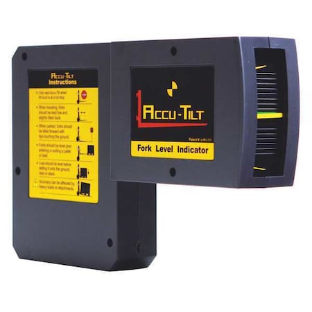 Fork Tilt Level Indicator, Black, Plastic MPN:70-1000