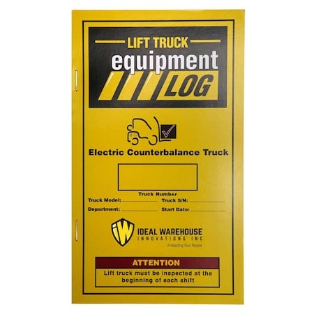 Replacement Checklist Book, 1