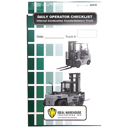 Replacement Checklist Book, 1 3/8