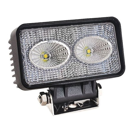 Safety Front Light, Polycarbonate, Black MPN:70-1096