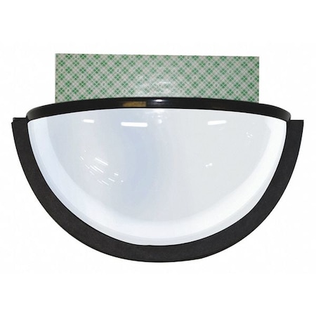 Dome Mirror, Black, w/Double Sided Tape MPN:70-1130