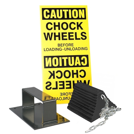 Wheel Chock Safety System Package MPN:60-7248-689E