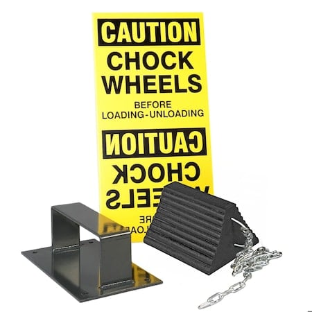 Wheel Chock Safety System Package MPN:60-7248-689U