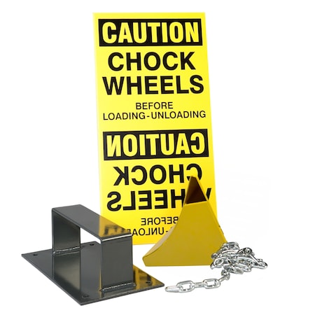 Wheel Chock Safety System Package, IC 10 MPN:60-7248-IC10