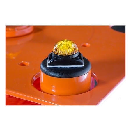 Lights with Magnetic Backing, Plastic, Ylw MPN:70-6038