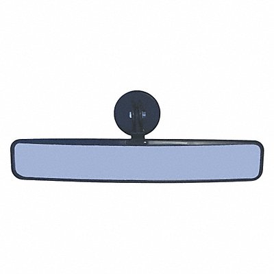 Wide Magnetic Mirror Black Plastic MPN:70-1135