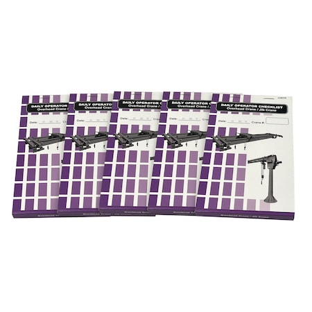 Replacement Checklist Crane, PK5 MPN:70-1082-CP