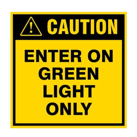 Dock Traffic Warning Sign Inside ENG MPN:60-5432